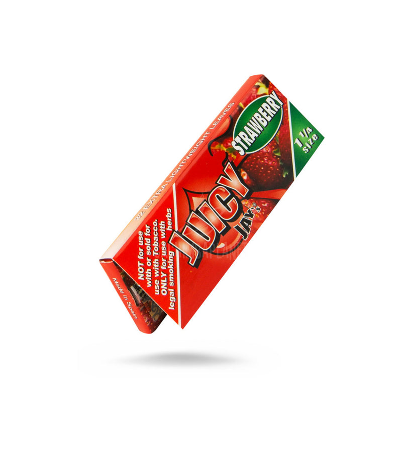 Juicy Jays 1 1/4 Rolling Papers - Strawberry - Bongs Canada