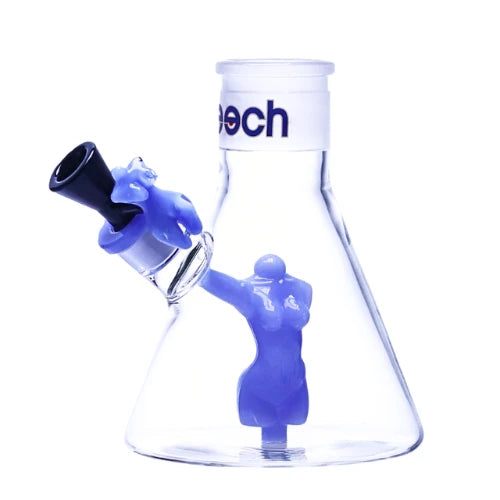 Cheech - 7.5” Pin-Up Build-A-Bong Base - Jade Blue - Bongs Canada