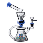 Cheech - 9 Inch Alien Buddy Waterpipe - Jade Blue - Bongs Canada