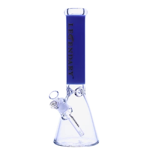 Legendary - 14 Inch Vibrant Top Beaker - Jade Blue - Bongs Canada