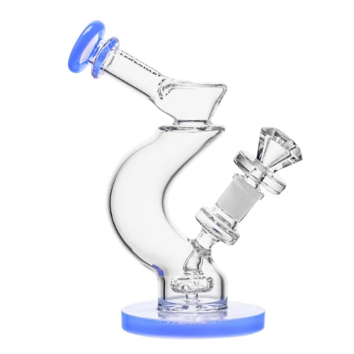 Legendary - 8.5 Inch Zong Style Bong - Jade Blue - Bongs Canada