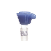 Arsenal Glass - 14mm Hexagon Diamond Glass Bowl – Jade Blue - Bongs Canada