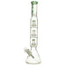 Marley - 20" Marley Triple Flow Bong - Jade Green - Bongs Canada