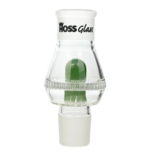 Hoss Glass - Bullet Perc Chamber - Jade Green - Bongs Canada
