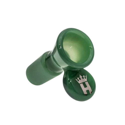 Hoss Glass - 14mm Full Color Cone Bowl - Jade Green - Bongs Canada