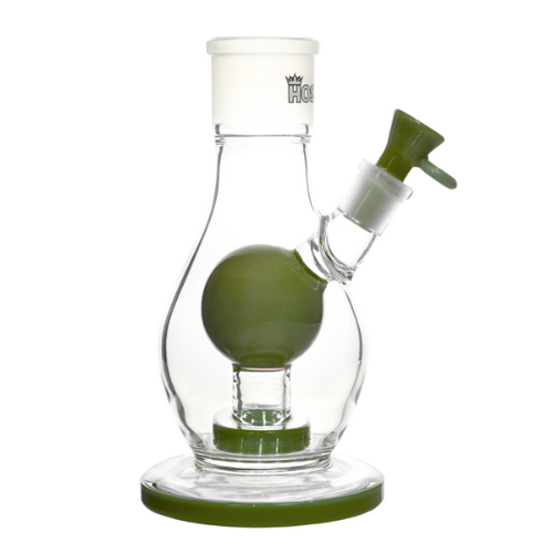 Hoss Glass - Bowling Pin Beaker Base - Jade Green - Bongs Canada