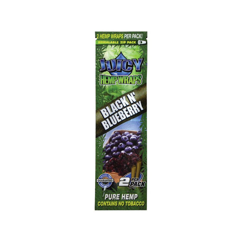 Juicy Jays - Hemp Wraps - Black N Blueberry - Bongs Canada