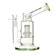 Marley - 9" Marley Dual Aqua Wave Bong - Lake Green - Bongs Canada