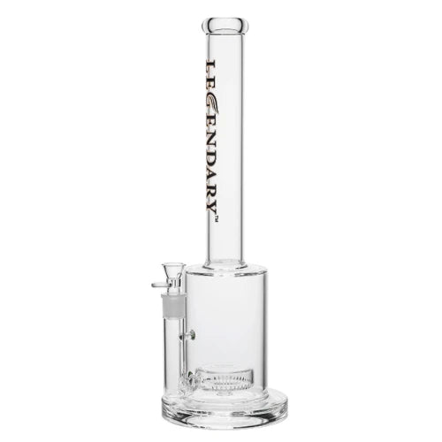 Legendary - 13 Inch Disc Perc Straight Tube Bong - Bongs Canada