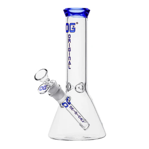 OG Original - 8" OG Original Bold Rim Beaker - Light Blue - Bongs Canada