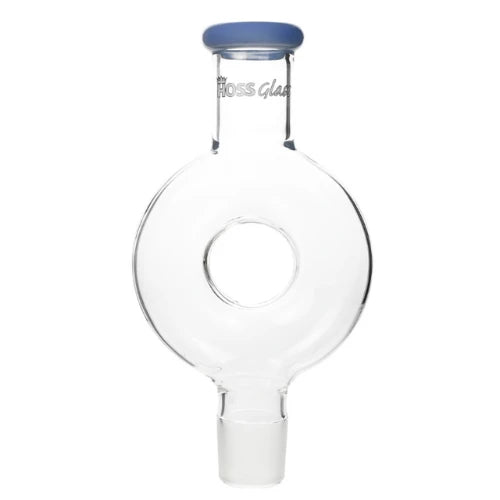 Hoss Glass - Donut Top Percolator - Light Blue - Bongs Canada