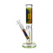 Arsenal Glass - 10" Arsenal Color Crest Straight Shooter - Light Green - Bongs Canada