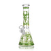 Arsenal - 10" Arsenal Floral Bliss Beaker Bong - Light Green - Bongs Canada