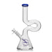 Arsenal - 12" Arsenal Infinity Loop Zong Beaker Bong - Milk Blue - Bongs Canada