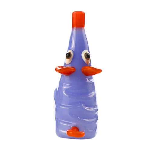 Arsenal - Arsenal Quacky Critter Hand Pipe - Milk Blue - Bongs Canada
