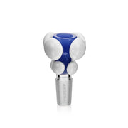 Milk Blue - Arsenal - 2.5” Button Pop Bowl - Bongs Canada
