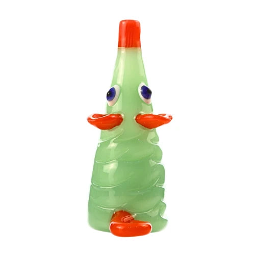 Arsenal - Arsenal Quacky Critter Hand Pipe - Milk Green - Bongs Canada