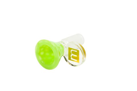Milk Green - Dragon Scale Bong Bowl - Mint Glass - Bongs Canada