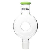 Hoss Glass - Donut Top Percolator - Milk Green - Bongs Canada