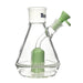 Hoss Glass - Honeycomb Beaker Base - Milk Green - Bongs Canada