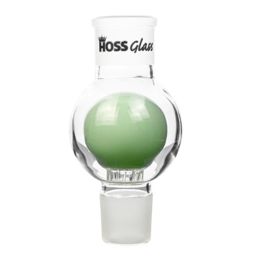 Hoss Glass - Orbit Perc Chamber - Milk Green - Bongs Canada