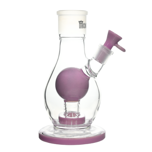 Hoss Glass - Bowling Pin Beaker Base - Milk Pink - Bongs Canada