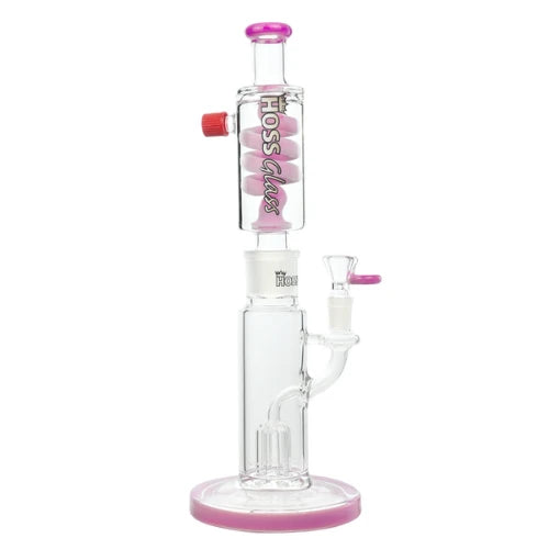 Hoss Glass - Frostline Build-A-Bong - Milk Pink - Bongs Canada