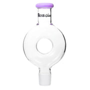 Hoss Glass - Donut Top Percolator - Milk Purple - Bongs Canada