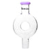 Hoss Glass - Donut Top Percolator - Milk Purple - Bongs Canada