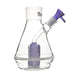 Hoss Glass - Honeycomb Beaker Base - Milk Purple - Bongs Canada