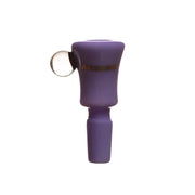 Arsenal - 14mm Milky Glob Glass Bowl – Milk Purple - Bongs Canada