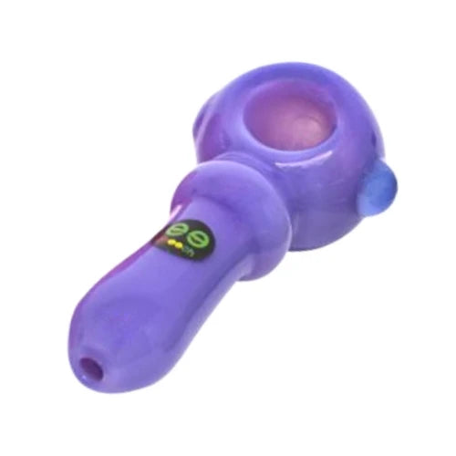 Cheech - 4” Pastel Glass Hand Pipe - Milk Purple - Bongs Canada