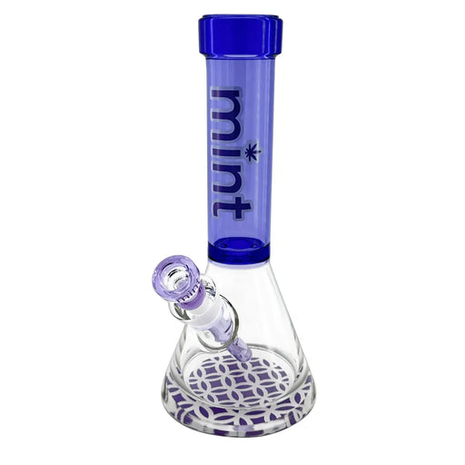 12" Mint Glass Titan 9mm - Purple - Bongs Canada