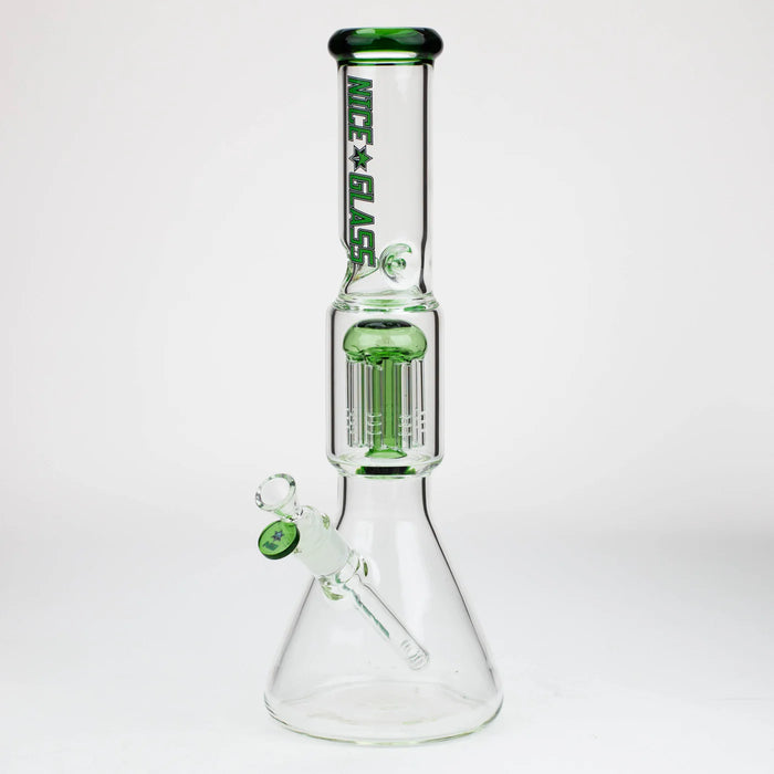 16" Nice Glass L718 Tree Arm Percolator Beaker Bong (5mm)
