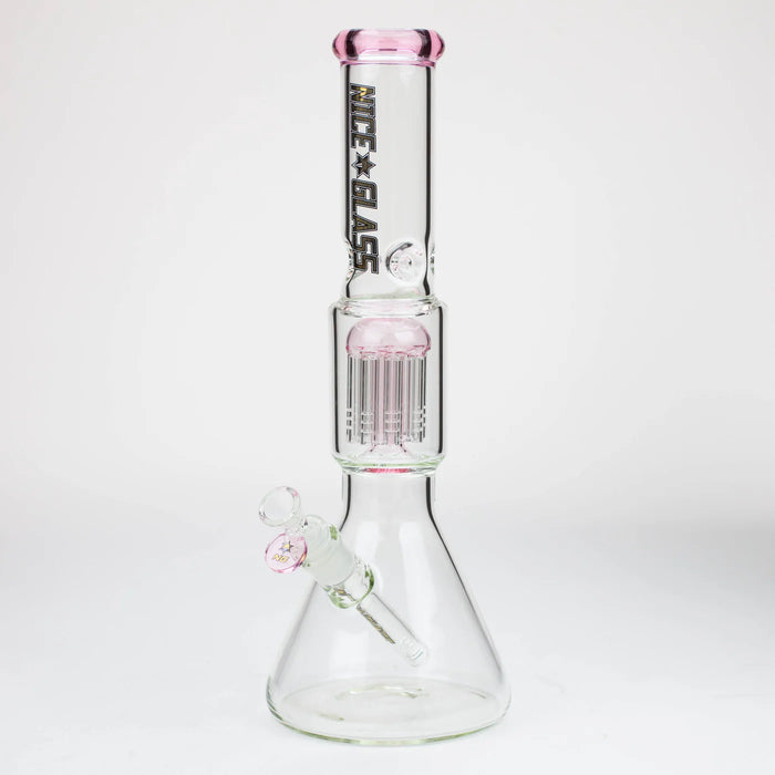 16" Nice Glass L718 Tree Arm Percolator Beaker Bong (5mm)