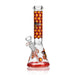 Arsenal - 10" Arsenal Honeycomb Buzz Beaker Bong - Orange - Bongs Canada