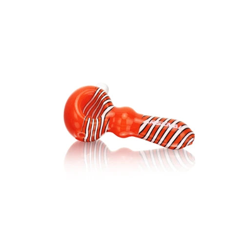 (4) Arsenal Glass - 3.7" Arsenal Cosmic Drift Handpipe – 5ct - Orange - Bongs Canada