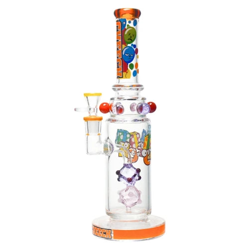 Cheech - 13 Inch Balloon Pop Waterpipe - Orange - Bongs Canada