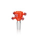 Arsenal - 2.5” Spiked Fungi Bowl - Orange -Bongs Canada