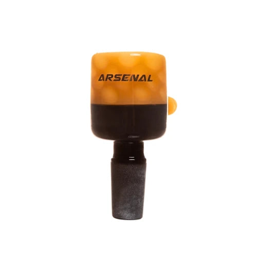 Arsenal Glass Color Banded 14mm - Orange - Bongs Canada