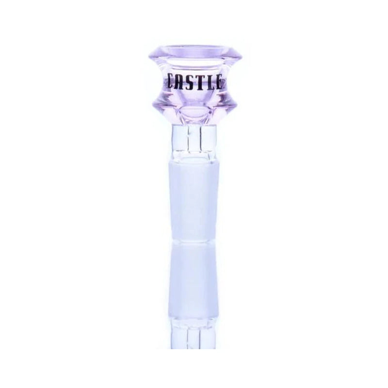 Castle Glassworks - 14mm Disk Bowl - Pink - Bongs Canada