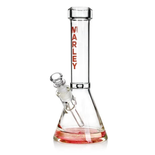 Marley - 12” 9mm Prismatic Beaker - Pink - Bongs Canada