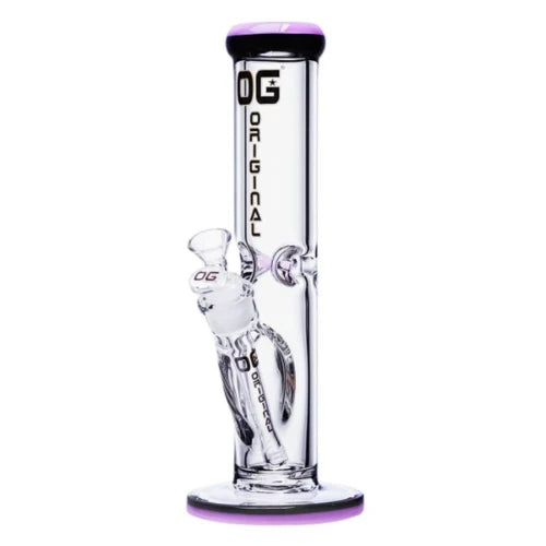 OG Original - 12" 9mm Straight Tube - Pink - Bongs Canada