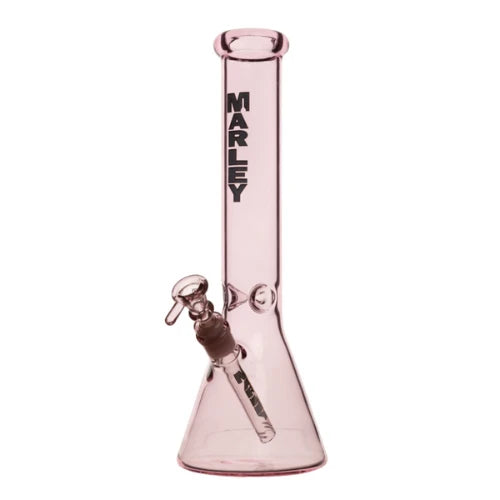 Marley - 14" Marley Essential Flow Bong - Pink - Bongs Canada