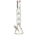 Marley - 20" Marley Triple Flow Bong - Pink - Bongs Canada