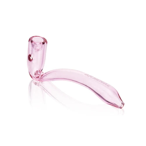 Arsenal Glass - 5.7" Arsenal Sherlock Glass Handpipe - Pink - Bongs Canada