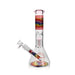 Arsenal Glass - 9.8" Rainbow Thunder Percolator Bong - Pink - Bongs Canada