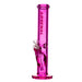 Arsenal brand 14 inch tall full coloured straight tube bong made with 5mm pink glass
