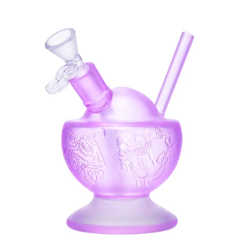 Cheech - 6.5 Inch Honey Pot Waterpipe - Pink - Bongs Canada