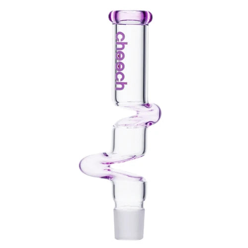 Cheech - Cheech Full Wavy Chamber Tube 12.5” - Pink - Bongs Canada